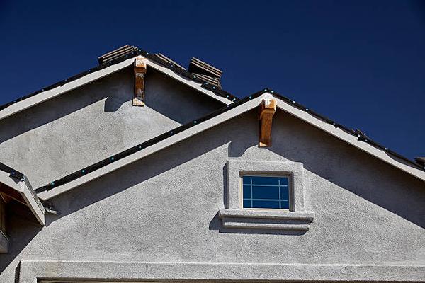 Interior and exterior basement parging